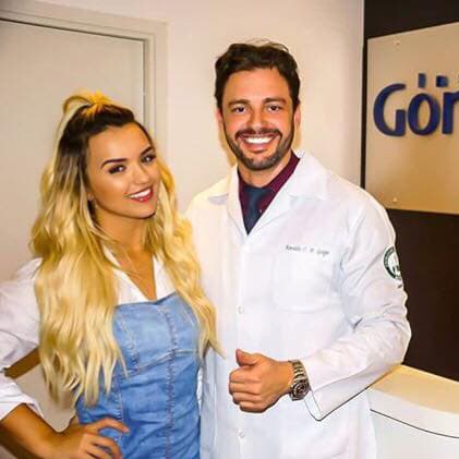 Dr. Ronaldo Gorga e Rafa Kalimann